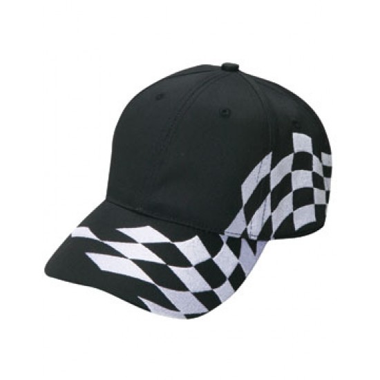 Checker Flag Racing Hat - EZ507 Explicit Clothing™